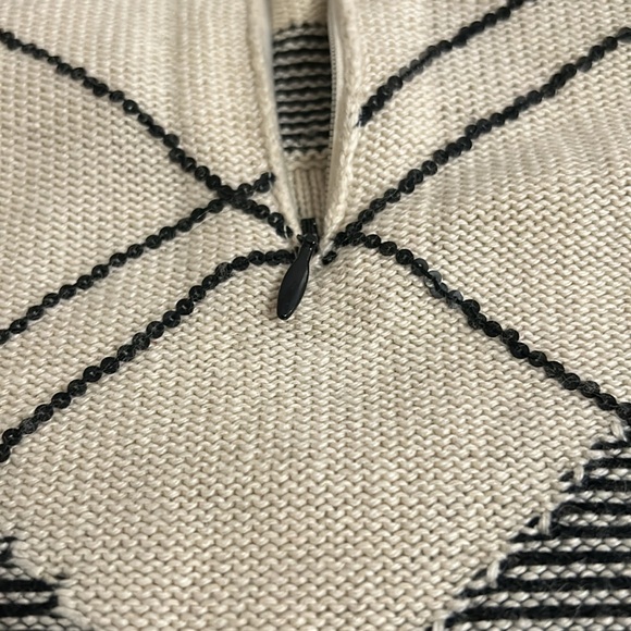 Carlisle women’s cashmere silk mix 1/4 zip sweater - Picture 3 of 5